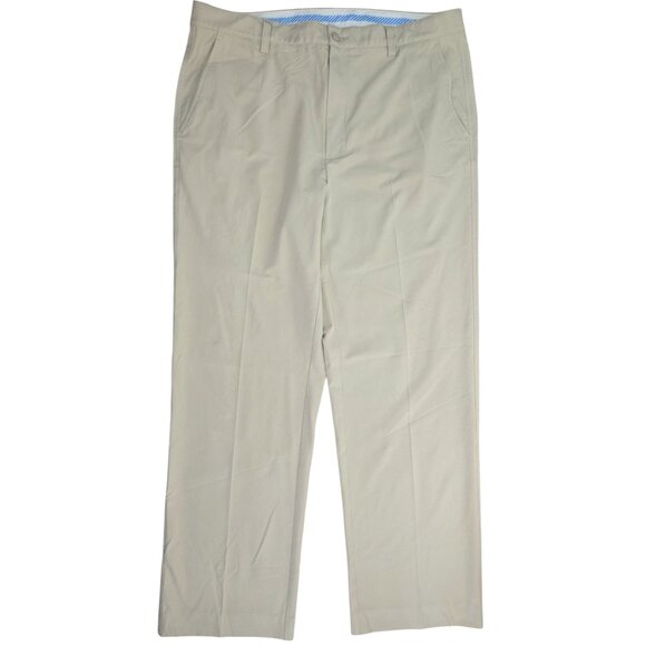 FootJoy FJ Mens Khaki Stretch Fit Tour Performance Golf Pants W38/L32 - Picture 1 of 8